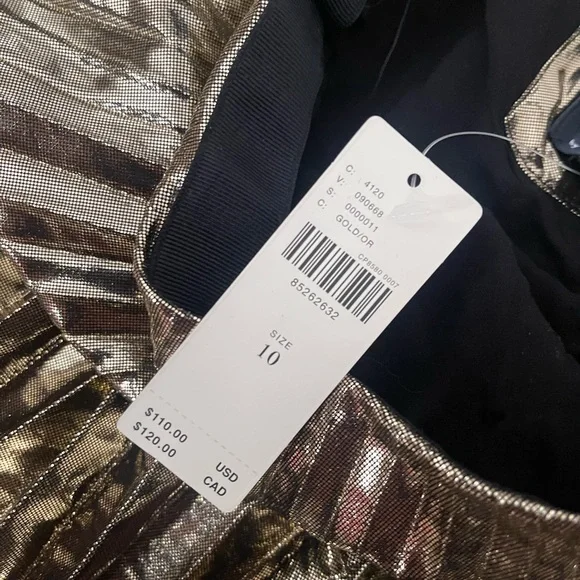 Box pleat metallic mini - Picture 6 of 7